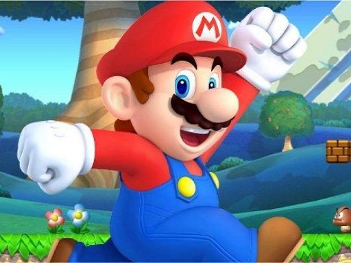 Jogando Mario no Click Jogos 