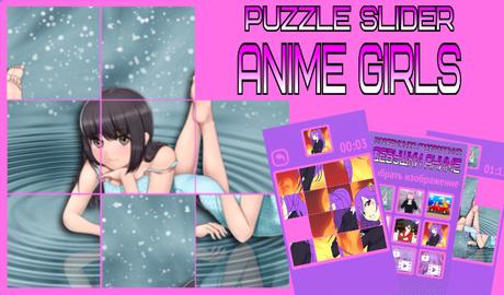 Puzzle Sliding - Anime Girls