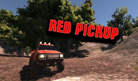 Red pickup