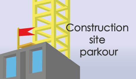Construction site parkour
