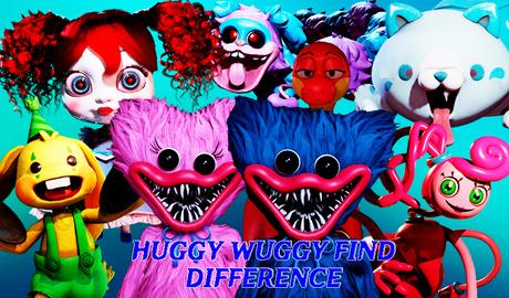 Huggy Wuggy find difference