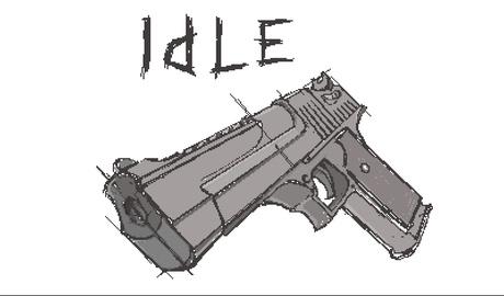 Idle gun