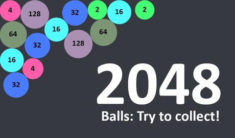 2048 Balls: Try to collect!