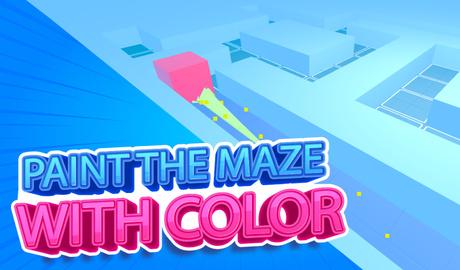 Paint the maze with color