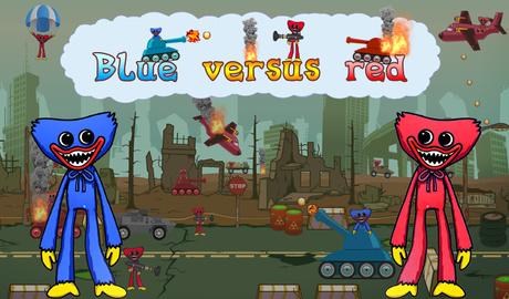 Blue versus red