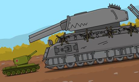 Tanks 2D: Battle with Ratte