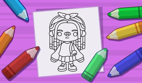 Toca Boca Life World - Coloring