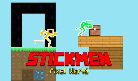 Stickmen Pixel World