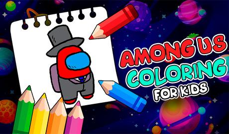 Among Us Coloring For Kids