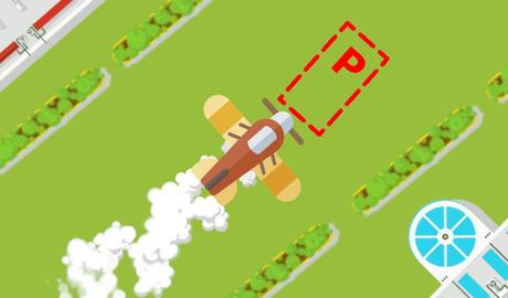 Draw the Way: Airplane Parking