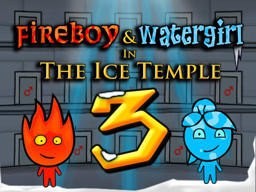 FOGO E ÁGUA NO TEMPLO DO GELO - (Fireboy & Watergirl In The Ice Temple) 