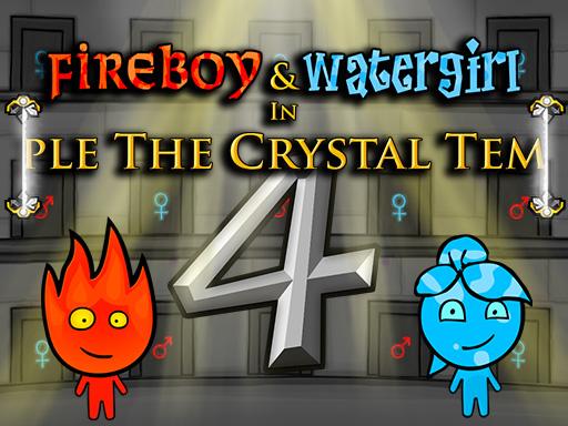 Fireboy and Watergirl 4: Crystal Temple / Menino do Fogo e Garota da Água 4:  Templo de Cristal 🔥 Jogue online